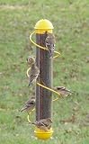 Bird Feeder, 17 inch Yellow Spiral Thistle