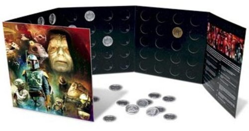 41ru47eVP1L Star Wars Coin Album and Darth Vader Figure 3 3/4