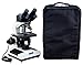 OMAX 40X-2000X Digital Binocular Compound Microscope with Built-in 3.0MP USB Camera and Double Layer Mechanical Stage and Vinyl Carrying Case