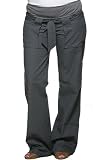 Nom Charcoal Belted Maternity Cargo