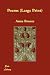 Book Poems (Large Print)