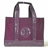 (�g���[�o�[�`)Tory Burch ���S�t �i�C�����~�p�e���g �I�[�v���g�[�g [NYLON TORY TOTE] 23109049 PURPLE/500 �p�[�v�� ���s�A���i