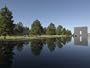 National Oklahoma City Memorial Reflecting Pool and Gate Photograph - Beautiful 16"x20" Photographic Print by Carol M. Highsmith