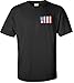 Gadsden and Culpeper Flags of Defiance T-Shirt Black - Med