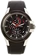 Guess Men's U10575G1 Black Resin Quartz Watch with Black Dial