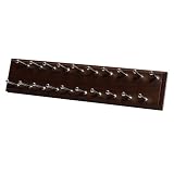 Easy Track RA1200-T Sliding 20 Tie Rack, Truffle