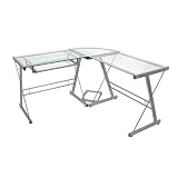 Contemporary Desk 3-pc. Set - Silver