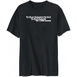 TShirt Mens Black  To Play Kabaddi Or Not To Play Kabaddi What A Stupid Question  Sports Large