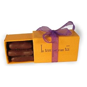 Ginger Covered in Dark Chocolate by Intemperantia chocolates