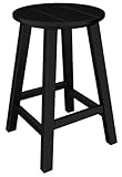 Poly-Wood Traditional Counter Height Barstool - Set of 2 - 2BAR224