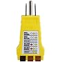 GE 50542 Receptacle Tester, 3-Wire Light Improper Wiring Indicator