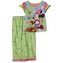 Disney Micky Mouse Clubhouse Tight Fitting PJ Set, 2 Piece, Pink, 18 Months