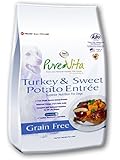 TUFFY'S PET FOOD 131642 Tuffy Pure Vita Grain Free Turkey and Sweet Potato Food for Dogs, 15-Pound