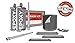RCP USA Bowed Concrete Foundation Wall Crack Repair Kit 8' For Basement Cement Repair, Crack Filling using Epoxy and Carbon Fiber, Black (RCF-8000)