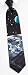 International Space Station Tie by RM Style - Black Silk