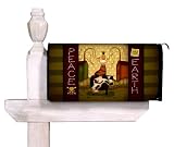 Peace on Earth Primitive Mailbox Cover Wrap