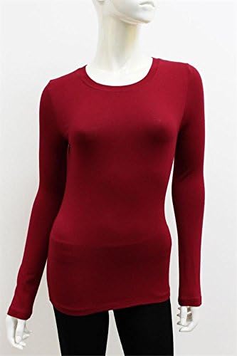 Frim Clothing Women's Crew Neck Long Sleeve Top Shirt