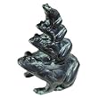 Family Leap Frog iron statue home garden sculpture New (The Digital Angel)