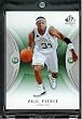 2006 07 SP Authentic Paul Pierce Boston Celtics Basketball Card #4 - Mint Condition - In Protective Display Case !!