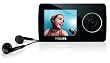 Philips SA3245/37 4GB Flash Audio/Video Player,1.8"Color LCD, No DRM, FM Radio