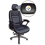 NFL Pittsburgh Steelers Leather Office Chair