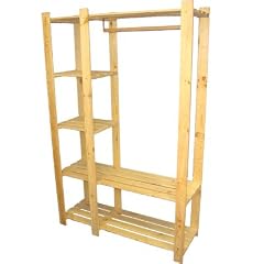 Holzregal Regal Kellerregal Gaderobe 170x110x37,5 cm