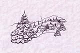 Eigenschaften Efco / Motivstempel 'Winterlandschaft'