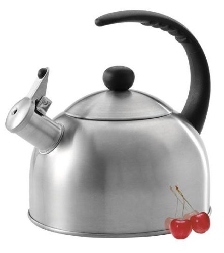 "Creative Home Luna 2-1/2-Quart Teakettle, Stainless Steel"