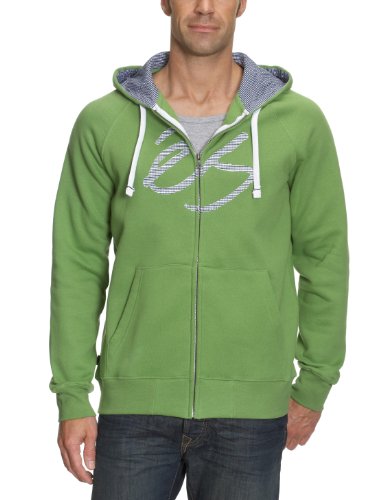 &eacute;s Herren Sweat Hood SCRIPT FILL ZIP FLEECE, TURF GREEN, M Preisvergleich