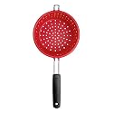 OXO Good Grips Silicone Cooking Colander, Red