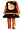 Rare Editions Infant Girls 2pc Pumpkin Ghost Legging Pants Set, 12M