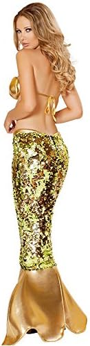 Jianlong Women's Sexy Cosplay Costume Mermaid Dress Skirt Tail One Size