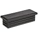 Kapsto 270 R 3010 1.5 - 2 Polyethylene Rectangular Plug, Black, 30x10 mm (Pack of 100)
