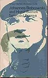 Selected poems [of] Johannes Bobrowski, Horst Bienek