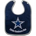 Dallas Cowboys Two-Toned Snap Baby Bib