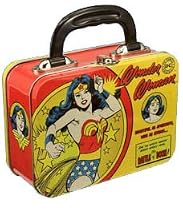 Wonder Woman Vintage Comic Small Tin Tote