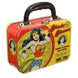 Wonder Woman Tin Tote Lunch Box