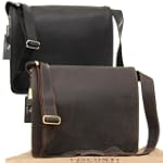 Sac Gibeci�re XL A4 Plus en cuir sign...