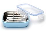 Steeltainer Leak-proof Stainless Steel Compact Size Container (Blue)