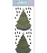 Touch Of Jolee's Dimensional Sticker - Christmas Trees