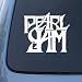 Automotive : PEARL JAM - Vinyl Car Decal Sticker #A1629 | Vinyl Color: White