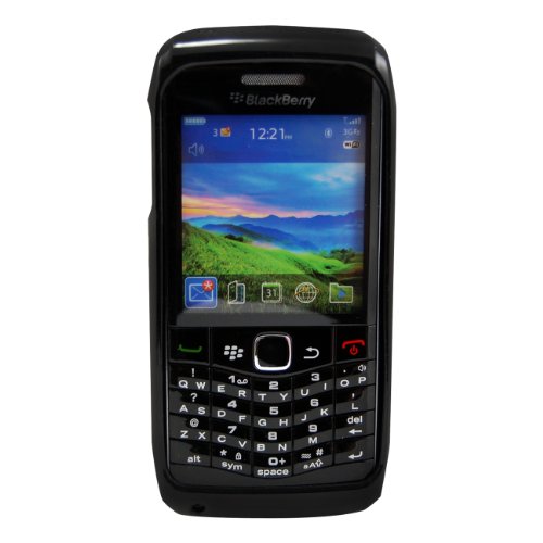 Technocel Silicone Case for the Blackberry 9100 Pearl 2 (Black)