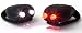 A fantastic new Silicon design of lightweight LED lights that are fitted to even oversized handlebars within seconds to your bicycle/ Pram/Pushchair These are also unclipped quickly too to prevent theft, batteries are included and their silicone material make these water-resistant, these are CE Approved.