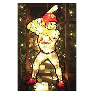 St. Louis Cardinals 20 Double Sided Window Light-Up Player