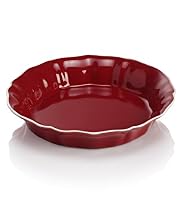 Fluted Vintage Style Pie Dish