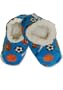 Snoozies Kids Sports Blue Footie