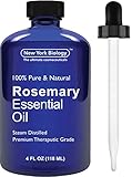 Rosemary Oil - Big 118 ML - 100% Pure & Natural - Premium Therapeutic Grade Rosemary Essential Oil