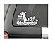ALIEN Abduction Decal F*@K Nobody cares about YOUR STICK FIGURE FAMILY Funny Vinyl Sticker