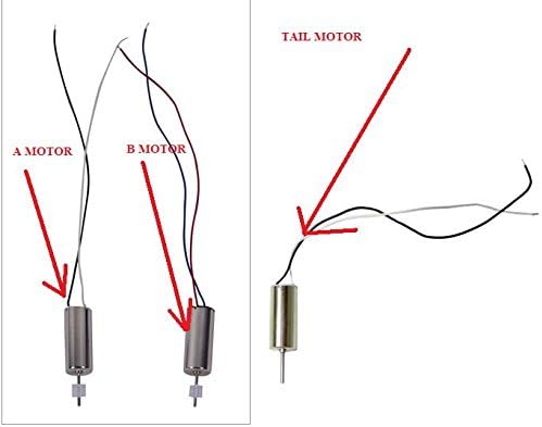 Spare parts for Spare Helicopter A MOTOR B MOTOR AND TAIL MOTOR For ZX-35939 Nano Hercules RC Helicopter ZX-35939