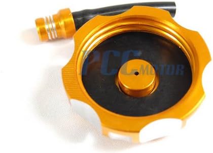 3Z GOLD CNC BILLET GAS FUEL CAP KTM 50 65 80 125 200 250 300 360 380 2000-05 GC14